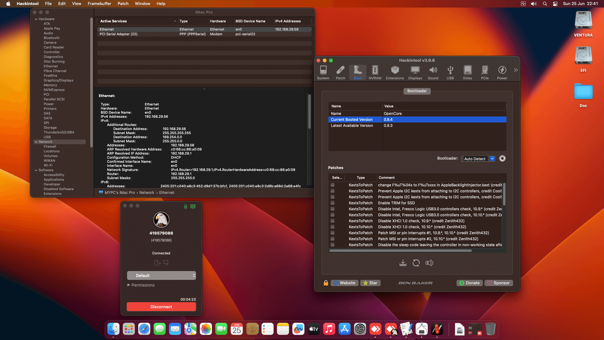 HP Workstation Z440 [Intel Xeon E5 2696 V4 + Sapphire RX 580]   OpenCore 1
